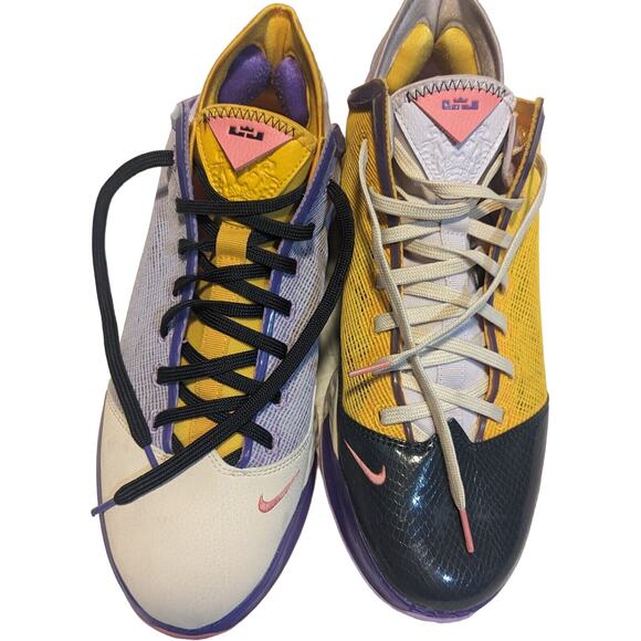 Nike Lebron James XIX 19s Mismatch Mens Size 13 (D09829-500) Basketball Shoes - Picture 12 of 16